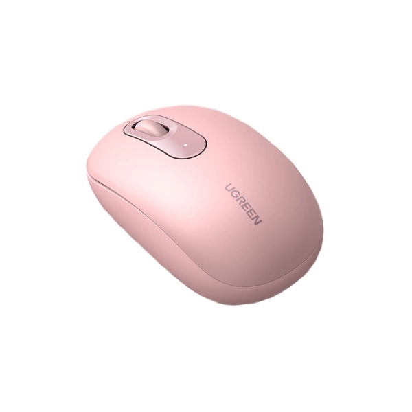 Ugreen MU105 Myszka bezprzewodowa USB 2.4GHz Ugreen - różowa