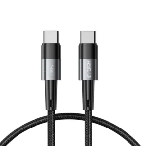 Tech-Protect Kabel USB-C / USB-C PD 60W 3A 0.25m - szary