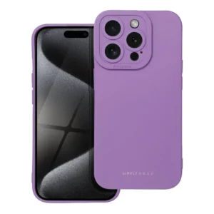 Etui Roar Luna do Apple iPhone 15 Pro fioletowe