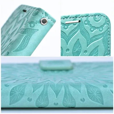 Etui zamykane Mezzo do Samsung Galaxy A17 4G/5G/A26 5G mandala zielony - obrazek 2