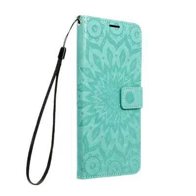 Etui zamykane Mezzo do Samsung Galaxy A17 4G/5G/A26 5G mandala zielony - obrazek 3