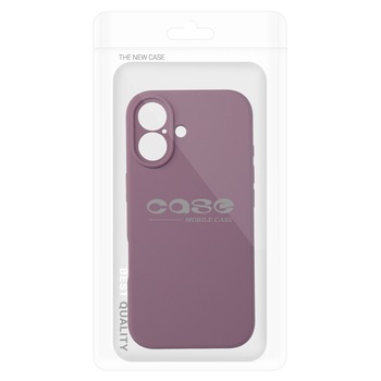 Etui Silicone+ z mikrofibrą do Samsung Galaxy S26 Ultra wrzosowe - obrazek 3