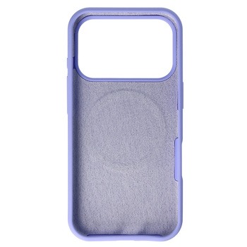 Etui Silicone+ MagSafe z mikrofibrą do Apple iPhone 17 Pro Max fioletowe - obrazek 2