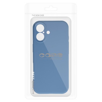 Etui Silicone+ MagSafe z mikrofibrą do Apple iPhone 17 niebieskie - obrazek 3