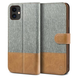 Etui zamykane BEZ do iPhone'a 11 szare
