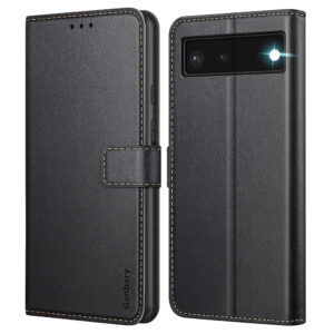 Etui zamykane Ganbary do Google Pixel 8a czarne