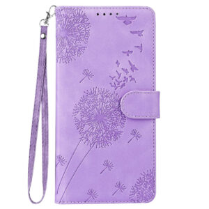 Etui zamykane KANVOOS do Samsung Galaxy S9 fioletowe