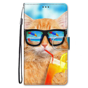 Etui zamykane Grandoin do Huawei Mate 10 Lite kot na wakacjach