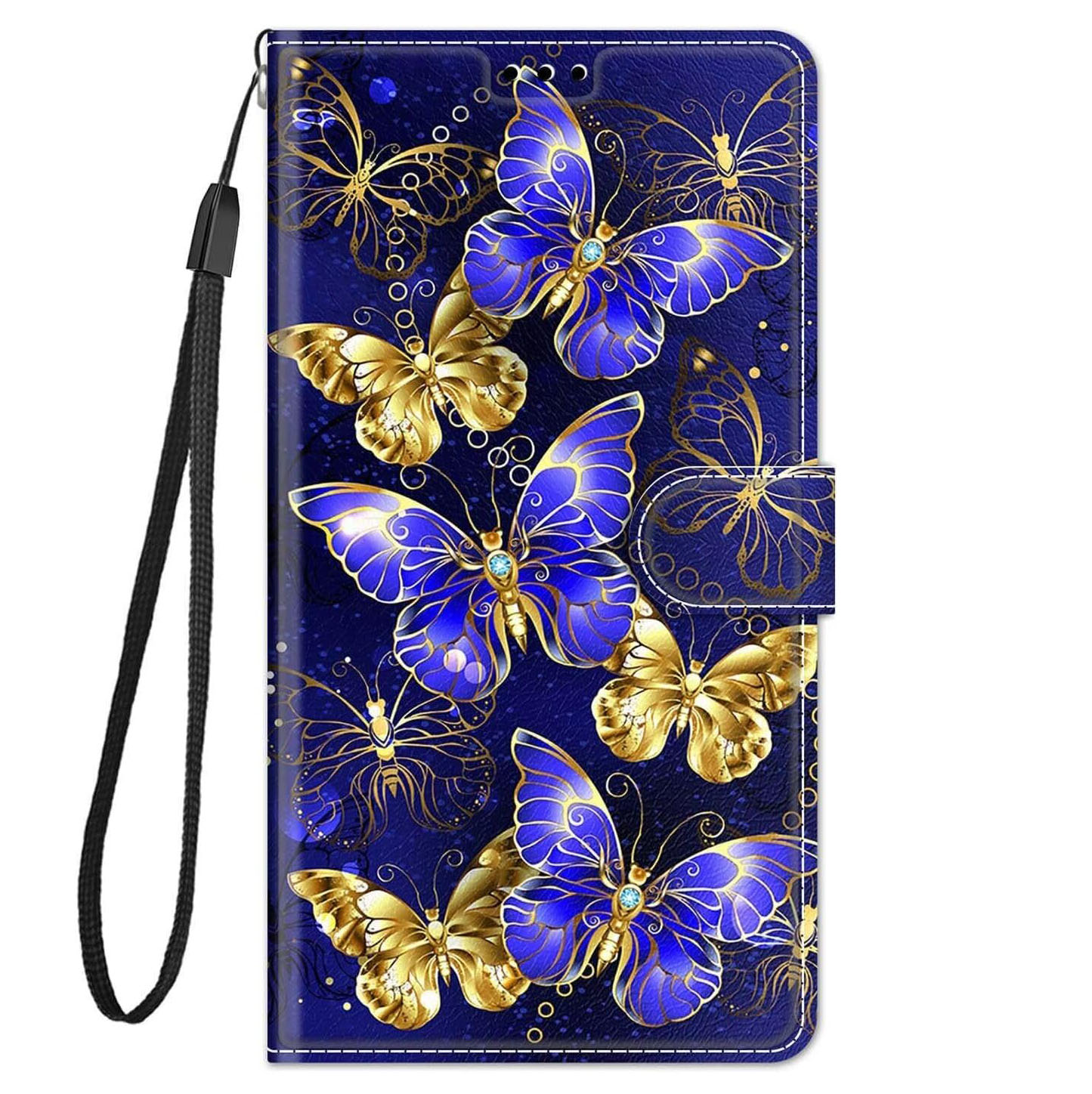 Etui zamykane Grandoin do XIAOMI Redmi Note 14 5G motyle
