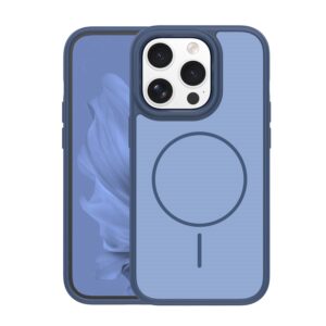 Etui Thin Mag do Apple iPhone 14 Pro granatowe