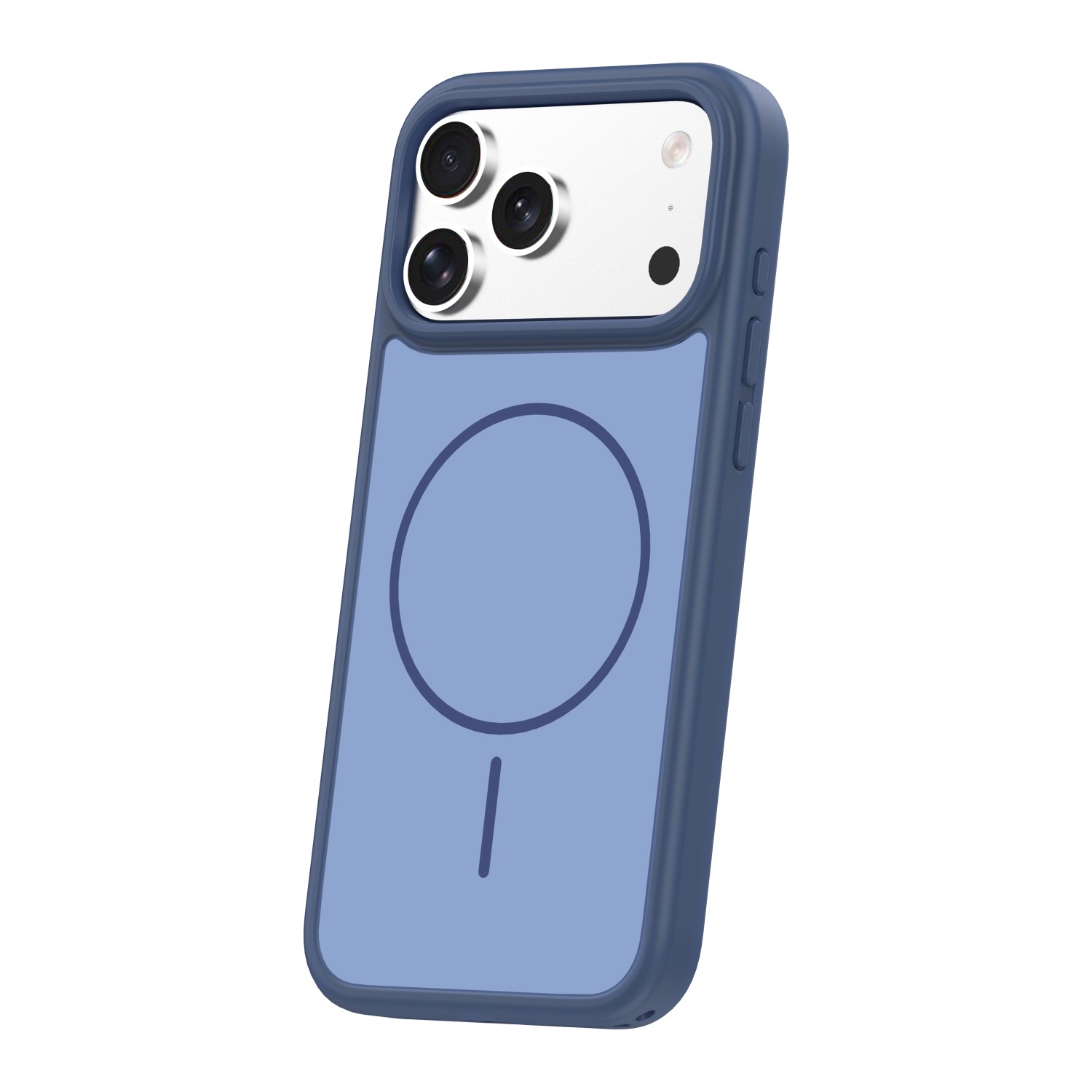 Etui Thin Mag do Apple iPhone 17 Pro granatowe - obrazek 2
