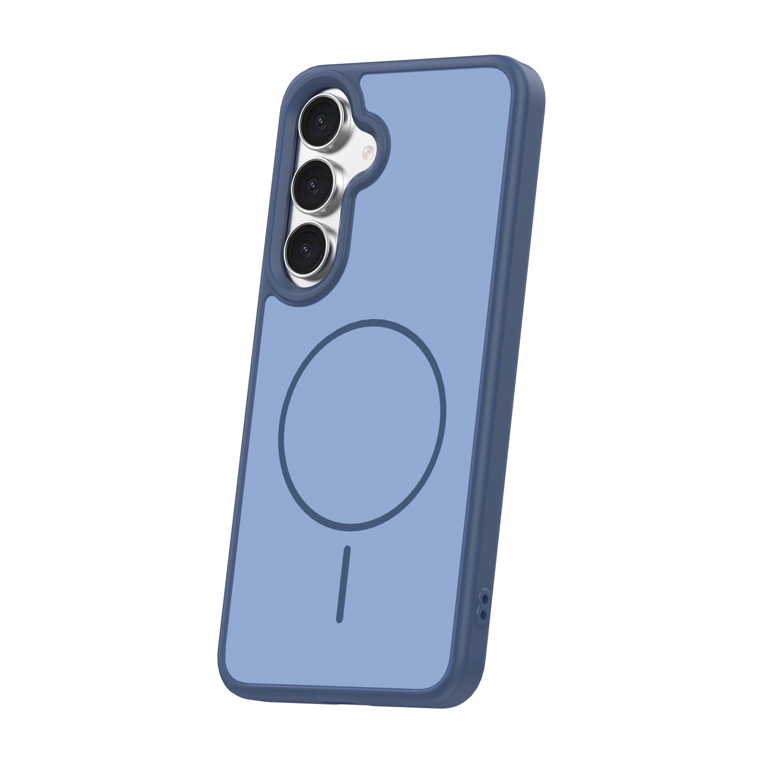 Etui Thin Mag do Samsung Galaxy S25 granatowe - obrazek 2