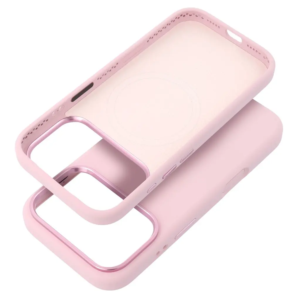 Etui Forcell F-Protect Frame Premium do Apple iPhone 16 Pro różowe - obrazek 3