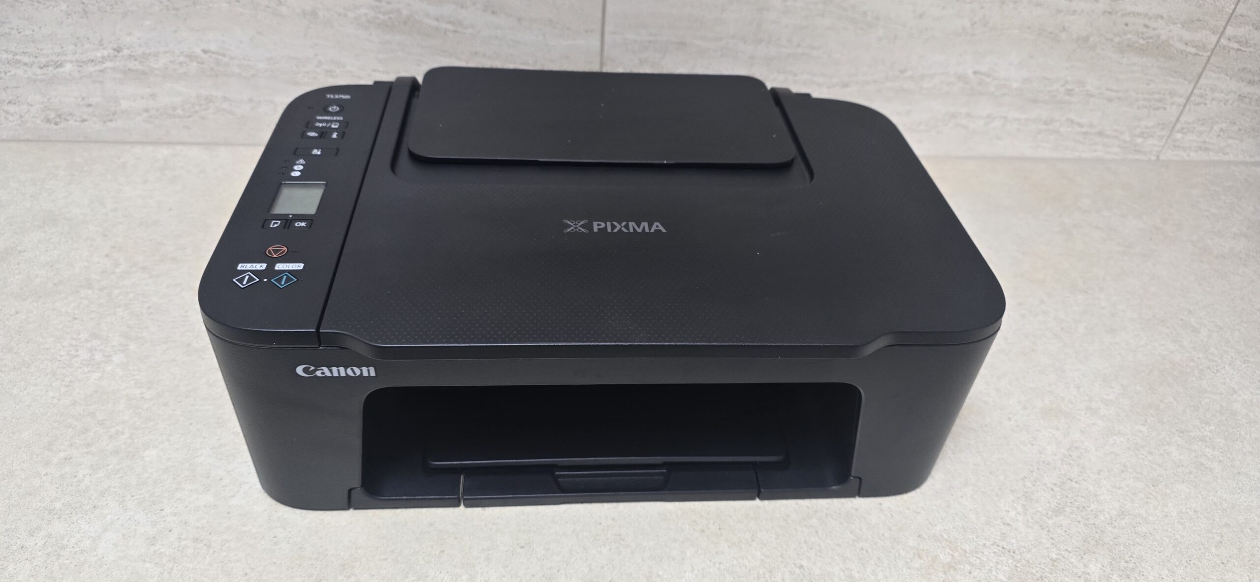 Canon PIXMA TS3750i - Bez tuszy!