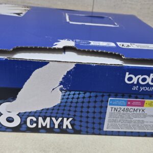 Oryginalne tonery Brother TN-248 CMYK – komplet 4 szt.