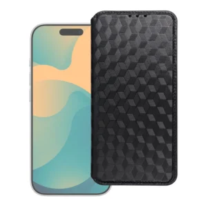 Etui zamykane Cubic do Motorola Moto G67 5G/G77 5G czarne