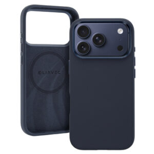 Etui Liavec Silky Case do Apple iPhone 17 Pro Max/18 Pro Max granatowe