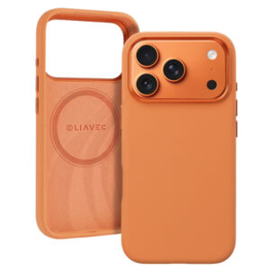 Etui Liavec Silky Case do Apple iPhone 17 Pro/ 18 Pro pomarańczowe