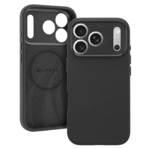 Etui Liavec Silk Shield Case do Apple iPhone 17 Pro Max/18 Pro Max czarne z osłoną aparatu