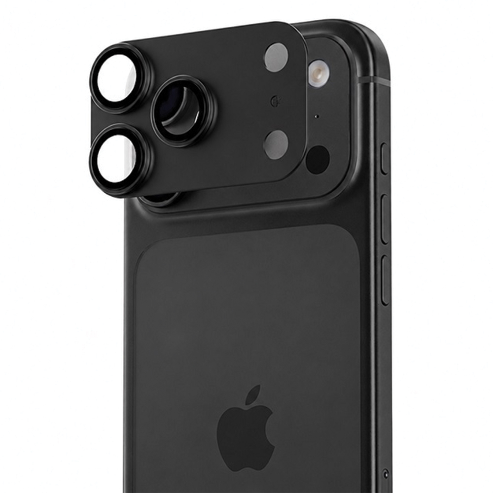 Benks Hartowane szkło Omni Warrior Metal Integrated AR Lens Protector na aparat do Iphone 18 Pro Czarne